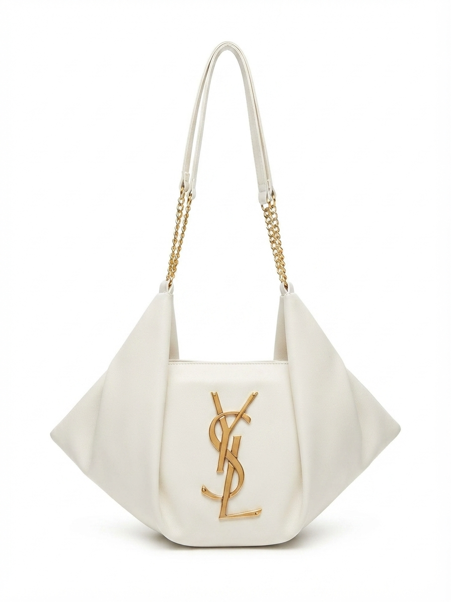 کیف YSL سایز بزرگ جنس چرم شرانگ واکس خور
