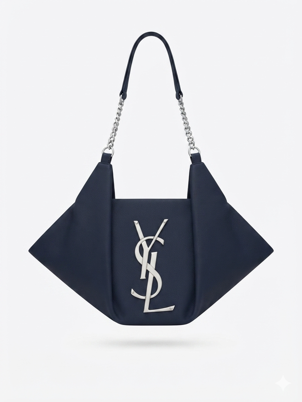 کیف YSL سایز بزرگ جنس چرم شرانگ واکس خور