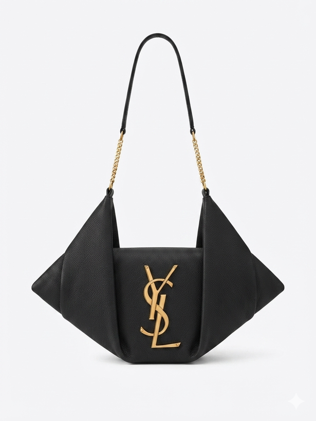 کیف YSL سایز بزرگ جنس چرم شرانگ واکس خور